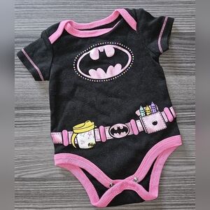 Batgirl Newborn Baby Girls Bodysuit One Piece